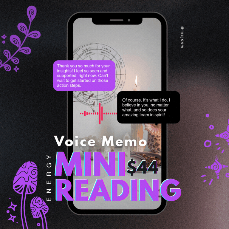 Voice Memo Mini Readings