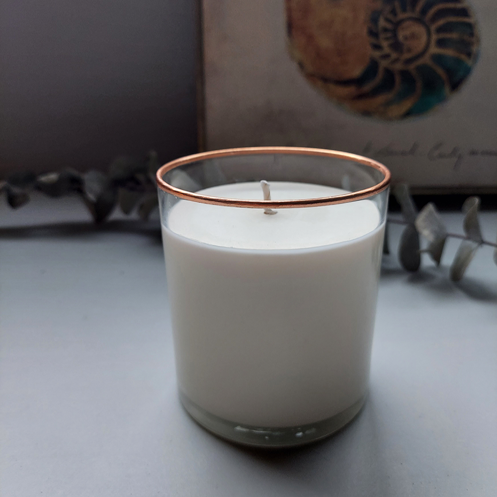 Glass Container Soy Candle Mango Grapefruit