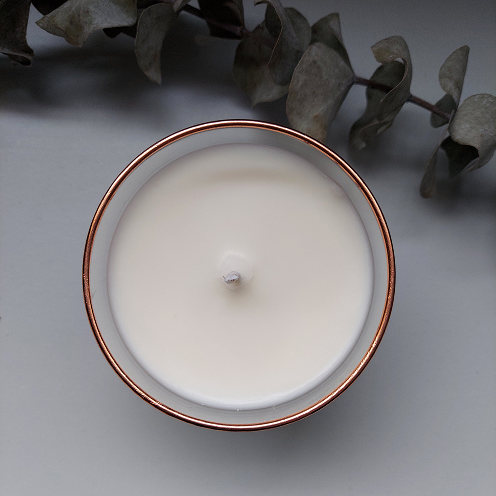 Glass Container Soy Candle Mango Grapefruit