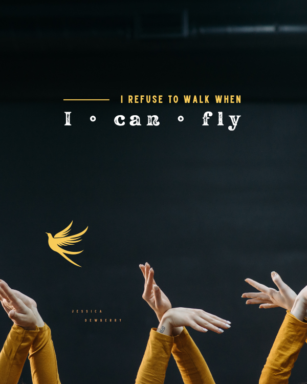 I Can Fly - Art Print