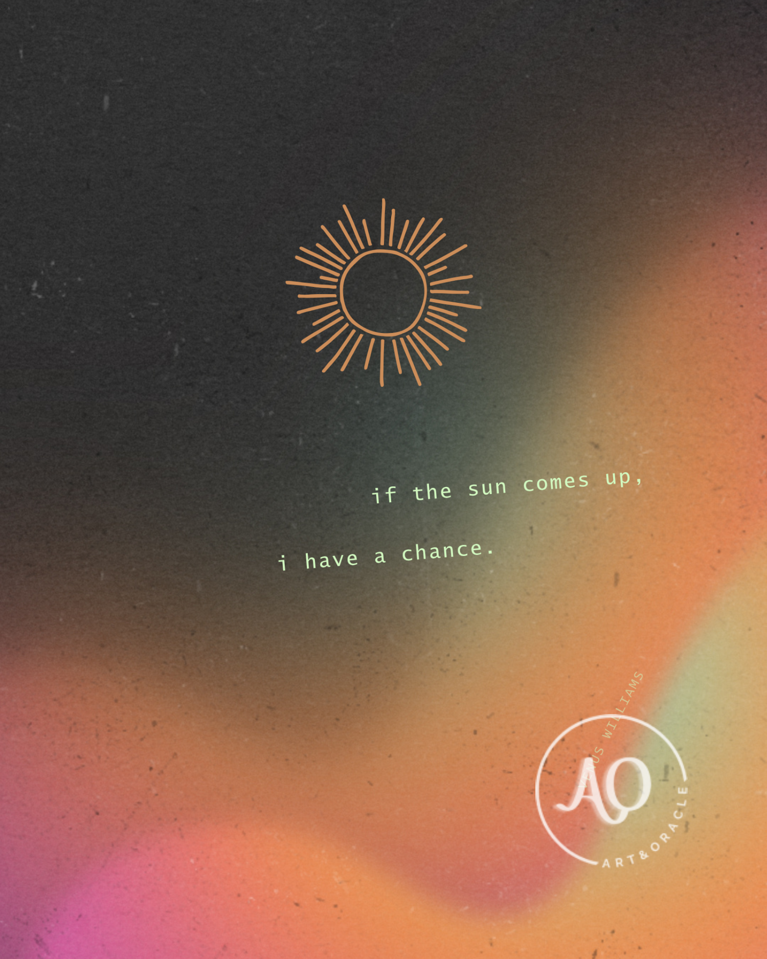 If the Sun Comes Up - Art Print