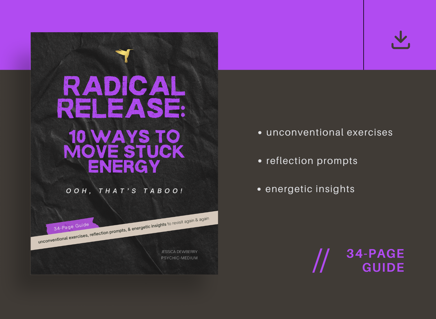 FREE Download - Radical Release: 10 Ways to Move Stuck Energy