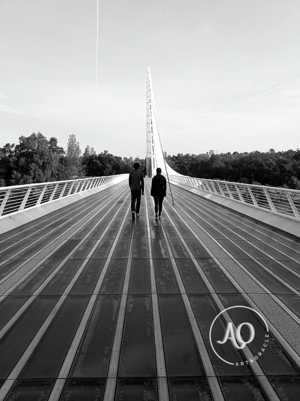 Sundial Bridge - Art Print